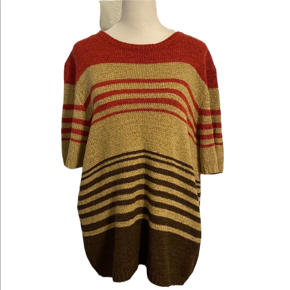 VINTAGE Alfred Dunner striped knit sweater